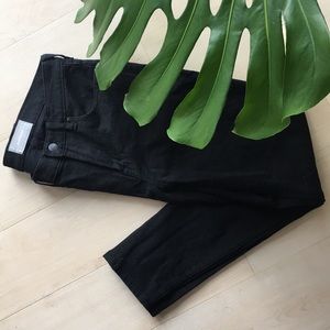 Everlane High-Rise Skinny Jean size 27/black denim